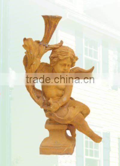 Interior decoration cast iron Sculpture head /human statue