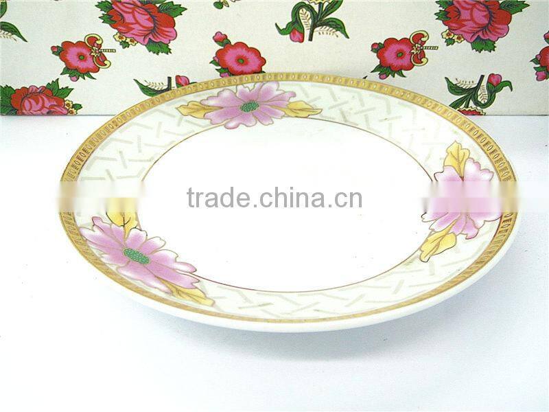 Flower Porcelain Ceramic tea cup and saucer set