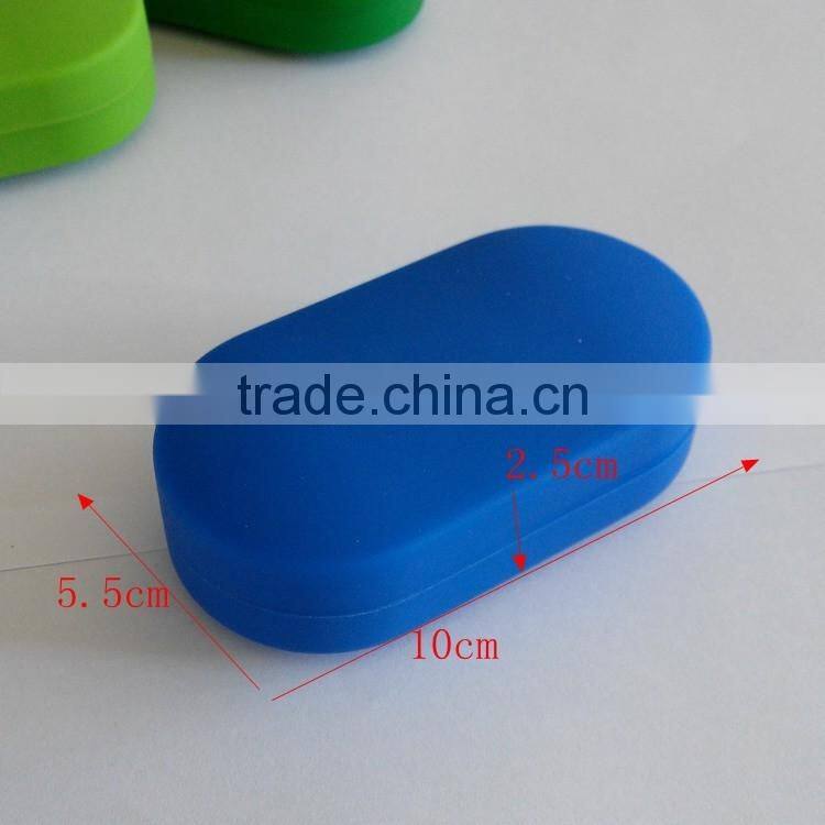 Best-selling low price silicone medical pill case/necessary case for storing pill