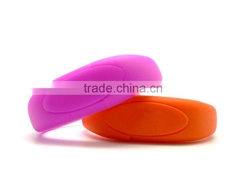 Wholesale silicone bracelet usb flash drive for promotional