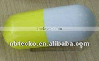 Capsule shape plastic stapler for promotional