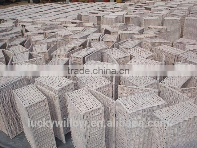 Large Wicker Garden Basket With Handle