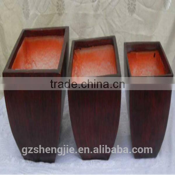 large floor tall decorative flower pots and vases