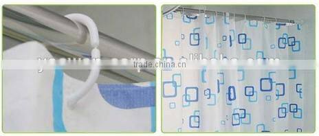 Printed PVC curtain shower curtain