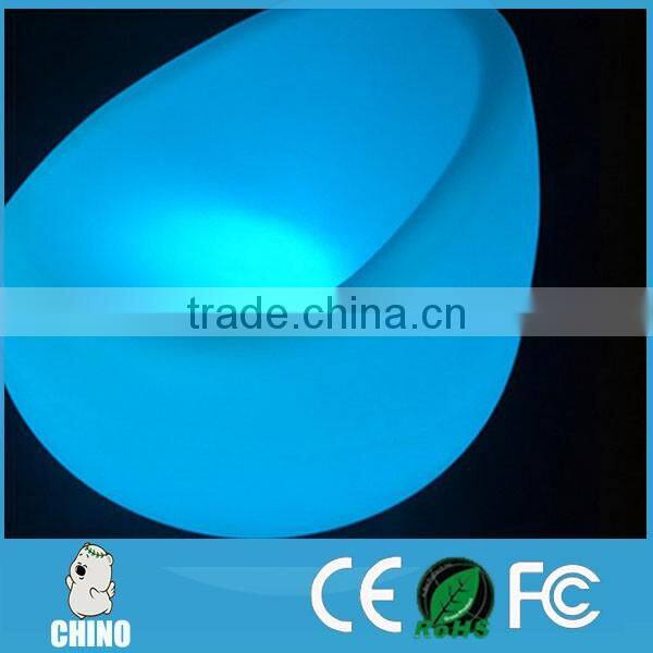 Illuminated Led Waterproof sofa with rechargeable battery