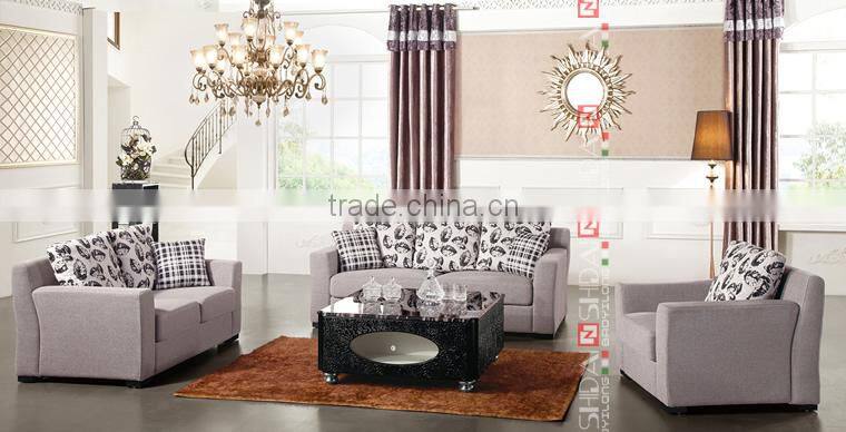 Beautiful marble top metal frame flower stand LV-FL801A