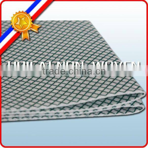 printed non woven polyester and viscose felt cleaning cloth