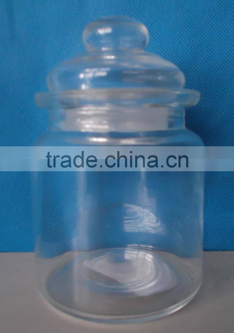 290ml creative design glass candle candy jar
