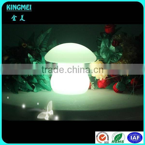 rechargeable Indoor RGB colors changing luxury plastic round led bar table lamp