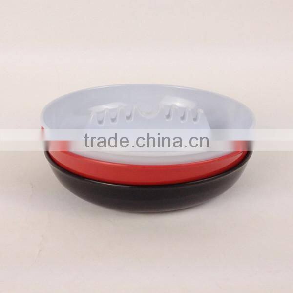 Meneed smokeless white color cheap personalized plastic lung ashtray