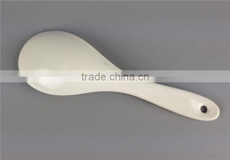 Melamine flower printing 5ml small best plastic chinese soup spoon