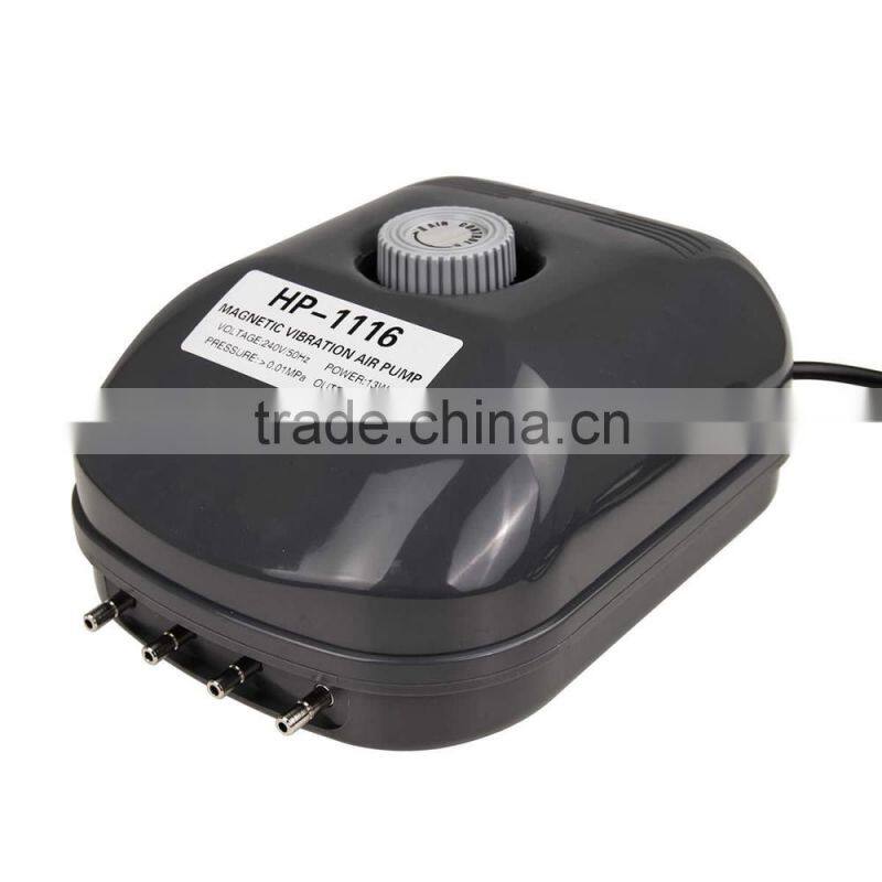 13w 4 outlet Oxygen Pond Marine Water Fish Tank Mini Aquarium Air Pump