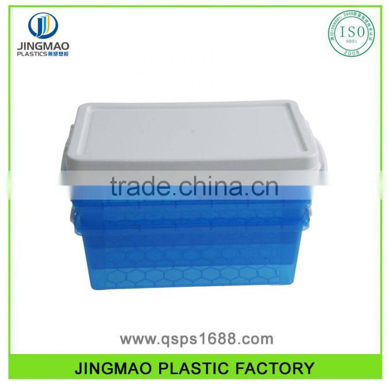 Pantone Color Stocked PP Plastic Box With Lock