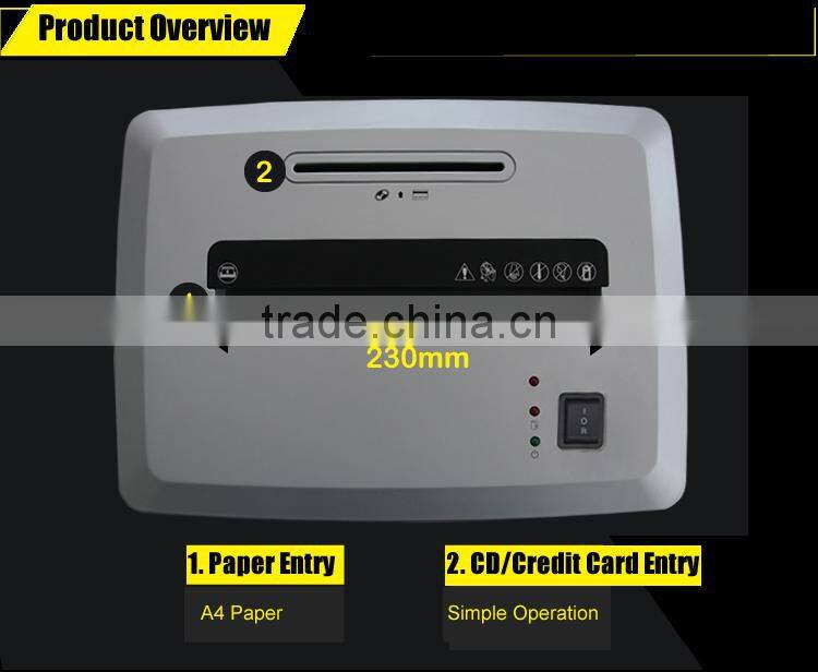 office A4 10sheets paper shredder machine GS