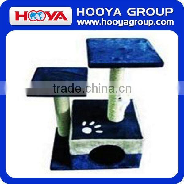 Ultra-short Velvet Cat Climbing Frame Trigonometric Cat Scratch Board Sisal Cat Tree