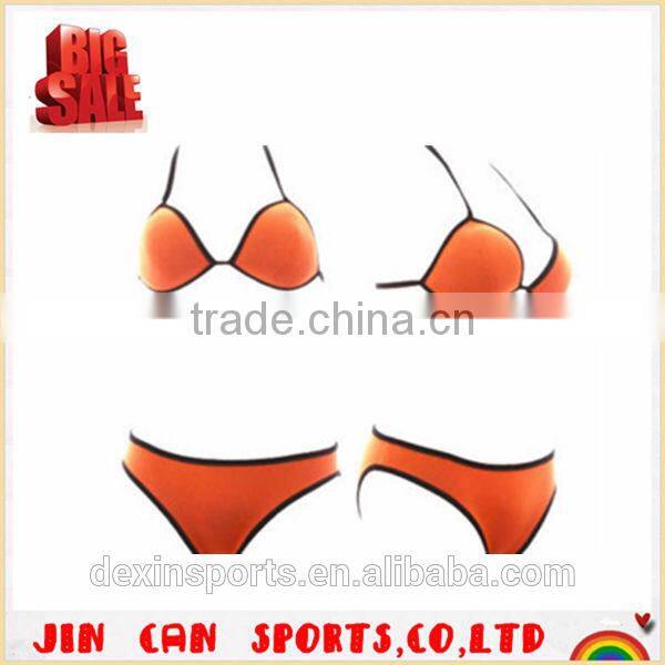 Newly design waterproof custom 2017xxx hot sex bikini neoprene
