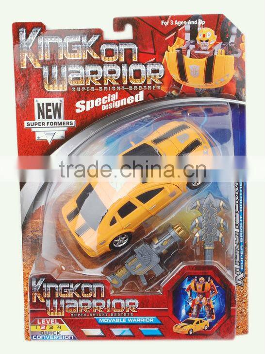 kingon warrior car trans robot toy