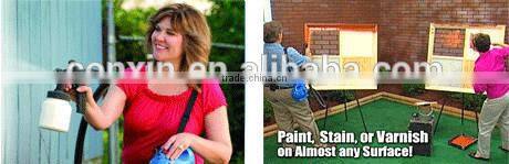 New Trolley design HVLP Type and Electric Paint Spray Gun Application paint gun CE/GS/EMC Approved - Professional factory