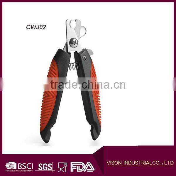 factory price New Professional Pet Grooming Nail Clipper with Stainless Steel Cutter Head
