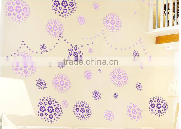 Collocation photo wall PVC can remove fiowers wall stickers,DIY Ornamental For Home Decor Walls With Photo Frames