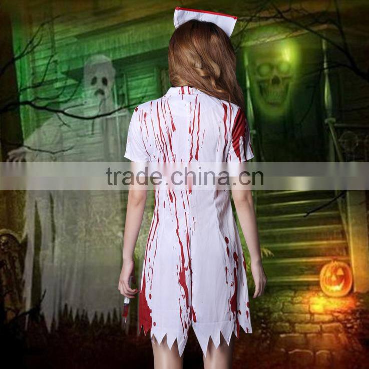 Sexy halloween Costumes hospital nurse costumes for Party