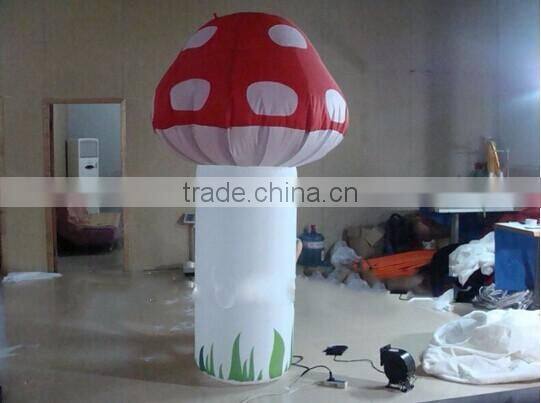 Inflatable Mushroom Model with lighting for Park Decoration