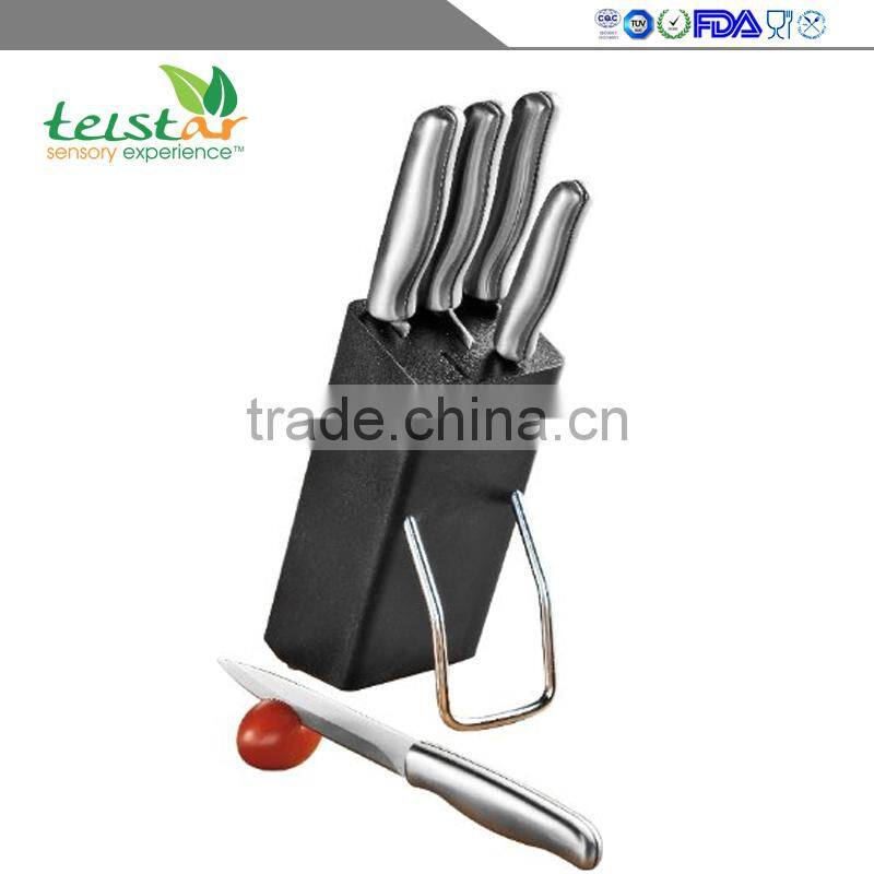 Household multi-functional stainless steel kitchen knives set sell like hot cakes