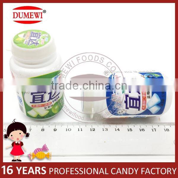 Sugar Free Xylitol Chewing Gum with Boom Fruit Popping Candy