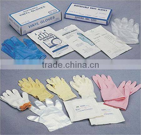 Disposable high grade poly vinyl chloride(PVC) Gloves