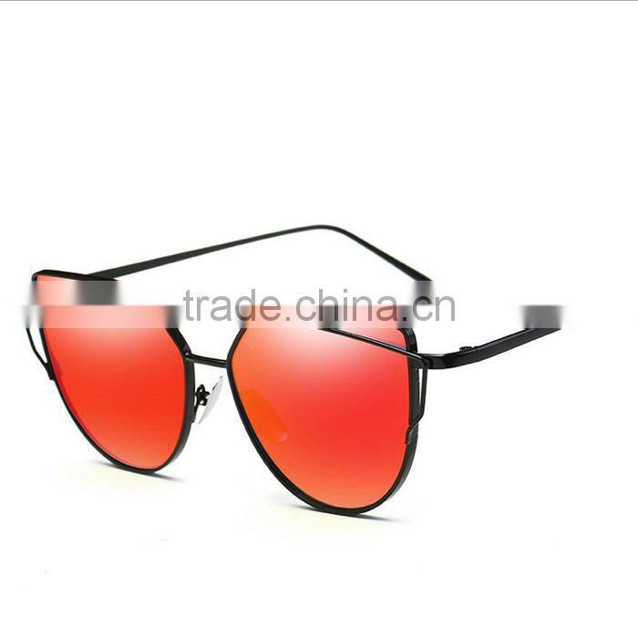 UCHOME Custom Promotional Double Metal Frame Sunglasses ,Genuine Mosaic Female Sun Glasses
