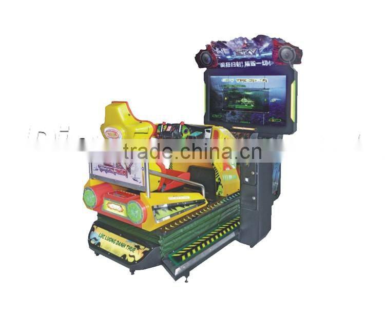 2016 dianfu amusement operated 4D pam truck driving simulator cheap 4D pam game machine for sale
