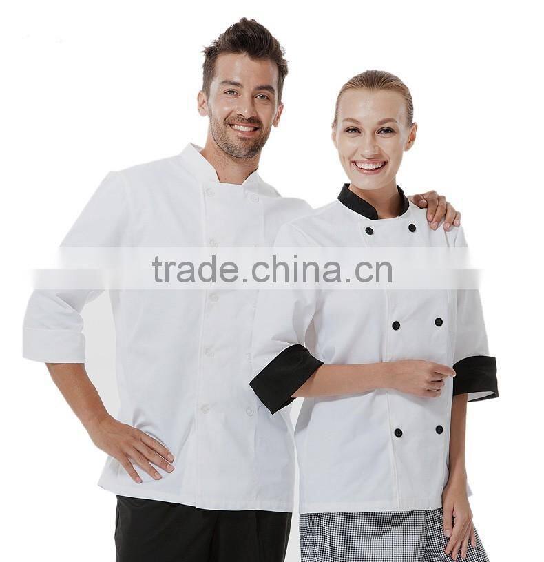 Restaurant Professional Unique Design cjef uniform Coat Chef Jacket