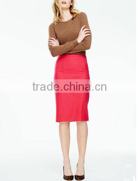 Women's fashion pencil shape skirt
