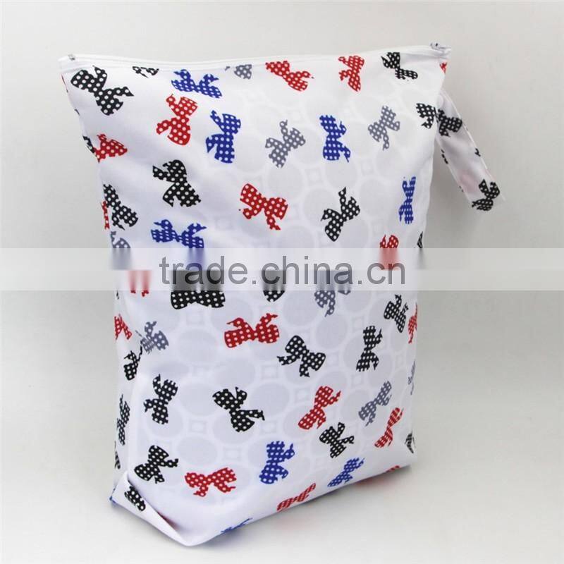 Polyester Material Diaper Wet Bag washable diaper bag baby bags for mothers pul fabric waterproof china wholesale