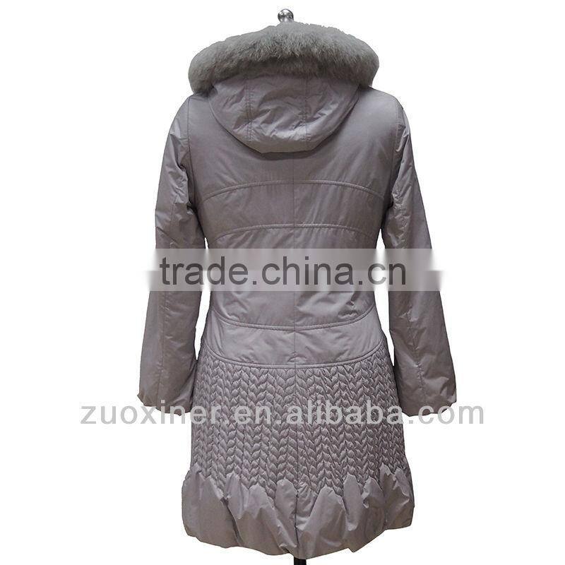 Wheatear quilted long coats, padded long jacket for women 2013