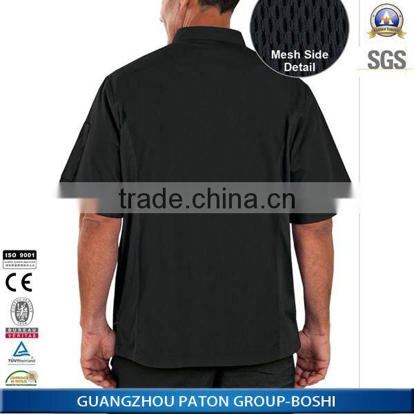 Chef Jacket, Classic Short Sleeve Fit Chef Coat BOS-456 Custom made Chef Uniform
