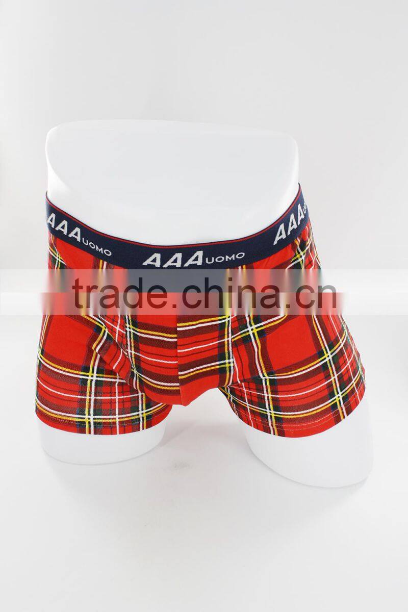 men cotton printed design brief boxer underwear