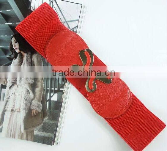 ladies' plain elastic belt