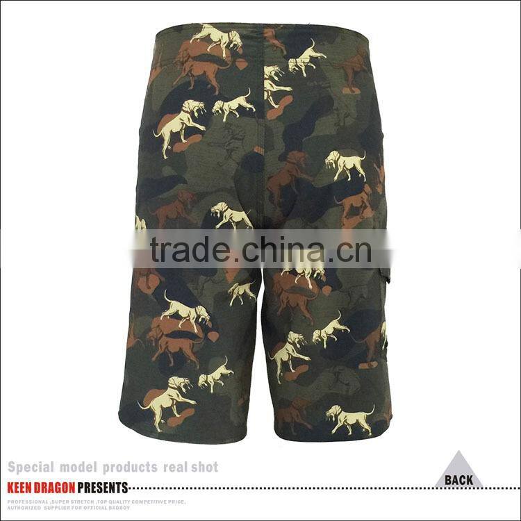 Wholesale board shorts popular style animal print mens shorts