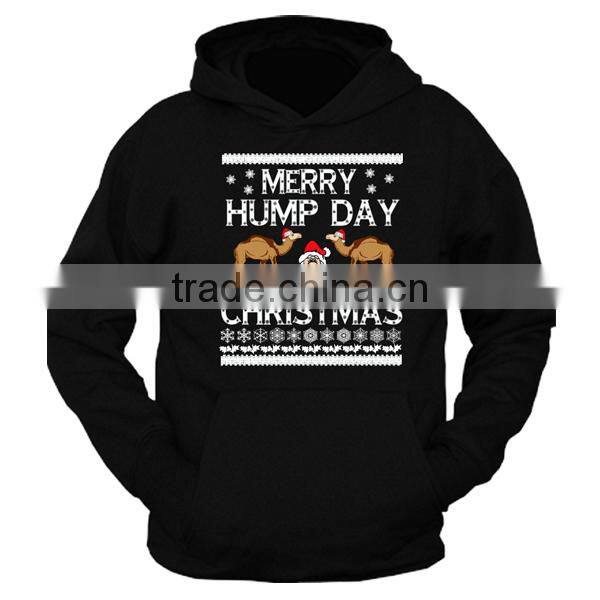 Christmas logo printed sweatshirt hoodies for men and women