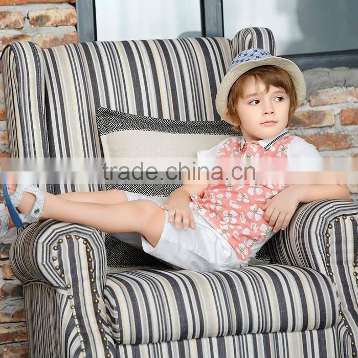 Organic boutique cotton kid clothes child clothes