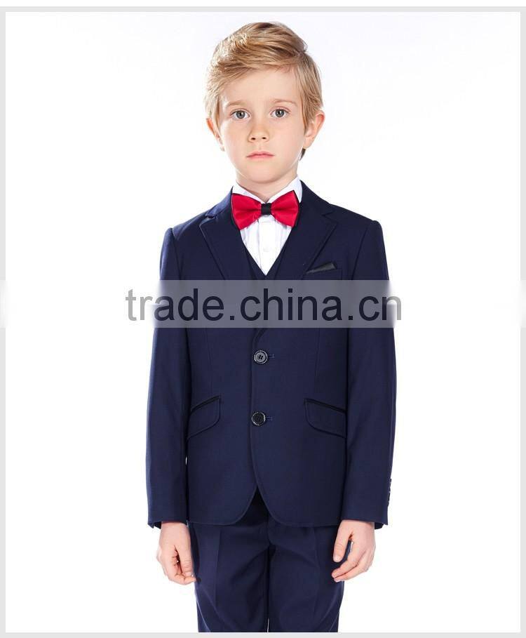 ELPA 2016 fashion NXB0040 Notch Lapel black boys formal suits kids school suits