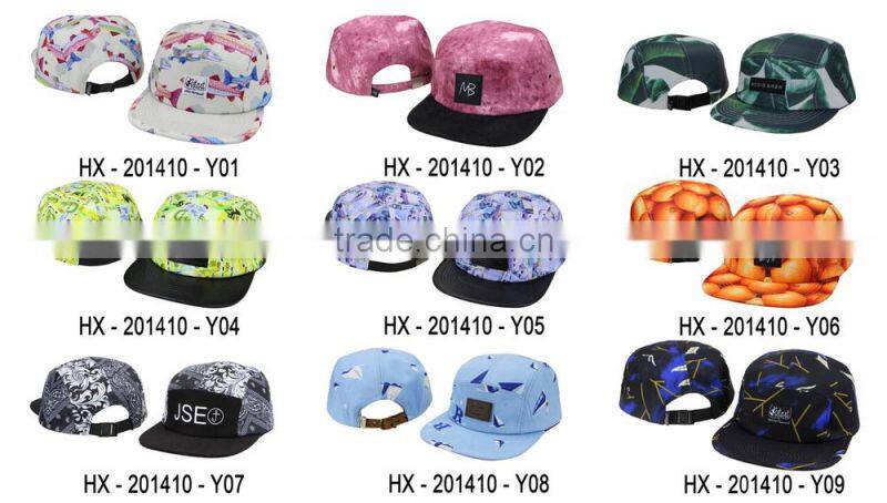 100% wool Camper Customize 5 Panel Hats