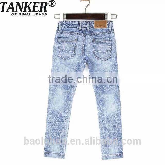 Snow wash kids children boys girls ealatane jeans