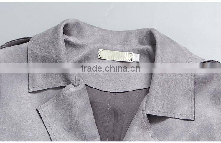 2017 latest long ladies overcoat designs women winter jacket coat with belt