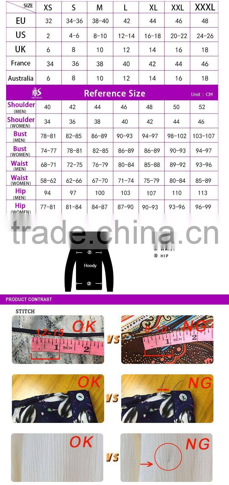 2016 Chinese B2B Clothing Supplier Fashion Custom 100%Cotton Long Sleeve Zipper Up Without Hood Fleece Different Hoodies