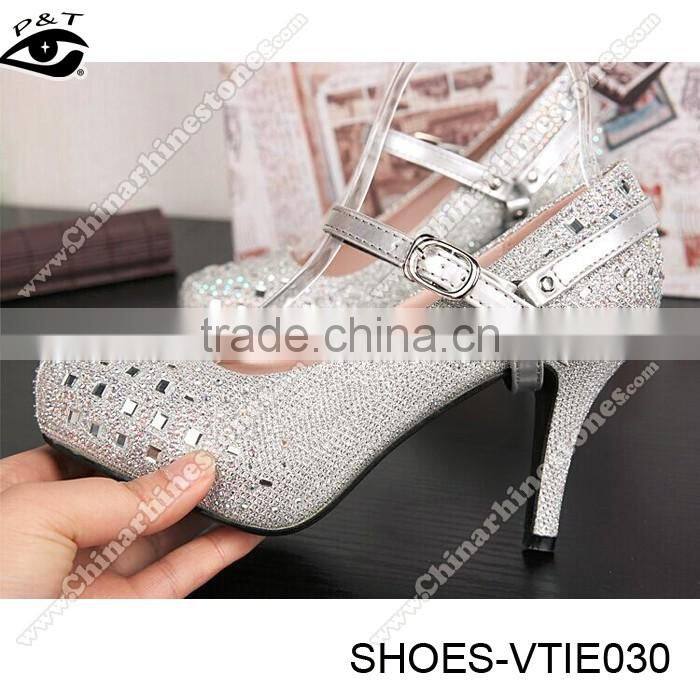 12 Colors New Design 3D tripartite Shoe Lace Shoe Straps For High heels