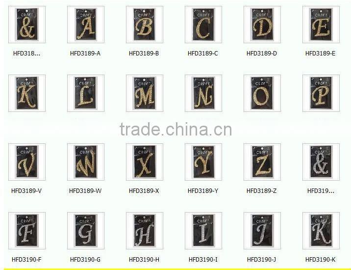 Fashion iron on letters wholesale for t shirt high quality