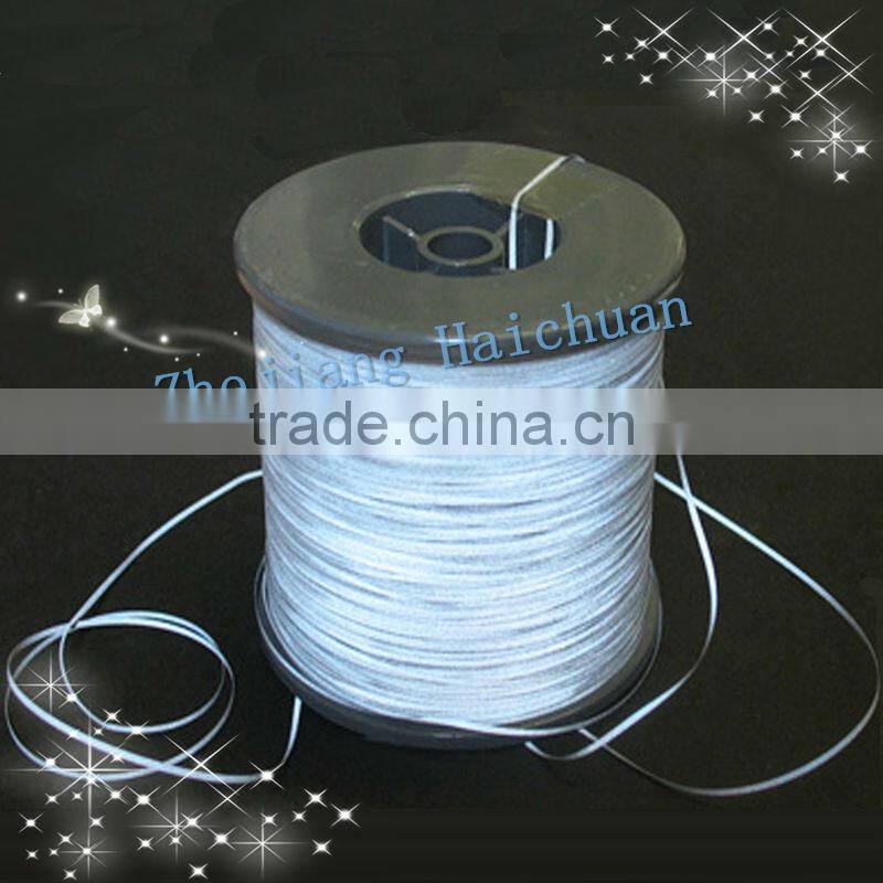 retro Reflective yarn,Single side reflective material