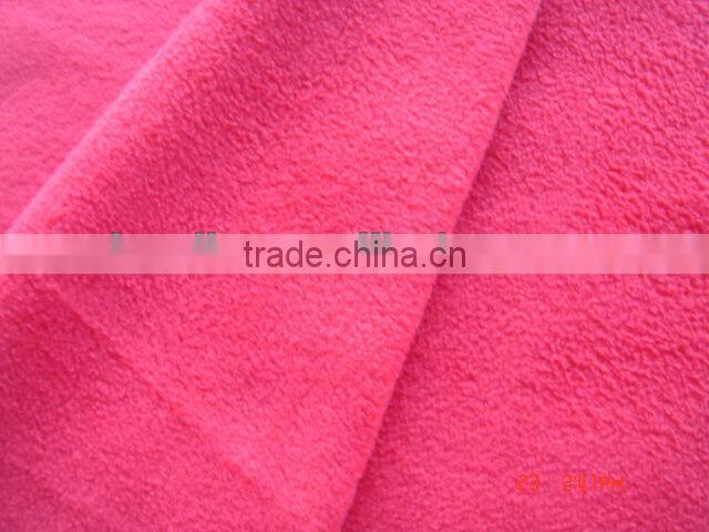 FDY 150D/96F super soft Solid Anti-Pilling Polar Fleece fabric china supplier